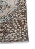 vintage beige and brown wool hand knotted Rug - Corner vintage beige and brown wool hand knotted Rug - Corner