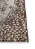 vintage beige and brown wool hand knotted Rug - Corner vintage beige and brown wool hand knotted Rug - Corner
