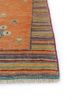 nuray red and orange wool hand knotted Rug - Corner nuray red and orange wool hand knotted Rug - Corner