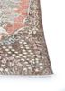 vintage beige and brown wool hand knotted Rug - Corner vintage beige and brown wool hand knotted Rug - Corner