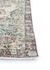 vintage beige and brown wool hand knotted Rug - Corner vintage beige and brown wool hand knotted Rug - Corner
