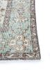 vintage green wool hand knotted Rug - Corner vintage green wool hand knotted Rug - Corner