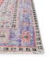 vintage red and orange wool hand knotted Rug - Corner vintage red and orange wool hand knotted Rug - Corner