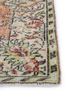 vintage red and orange wool hand knotted Rug - Corner vintage red and orange wool hand knotted Rug - Corner