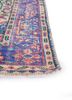 vintage red and orange wool hand knotted Rug - Corner vintage red and orange wool hand knotted Rug - Corner