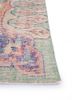 vintage red and orange wool hand knotted Rug - Corner vintage red and orange wool hand knotted Rug - Corner