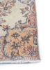 vintage beige and brown wool hand knotted Rug - Corner vintage beige and brown wool hand knotted Rug - Corner