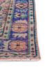 vintage multi wool hand knotted Rug - Corner