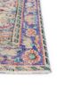 vintage red and orange wool hand knotted Rug - Corner vintage red and orange wool hand knotted Rug - Corner