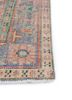 vintage red and orange wool hand knotted Rug - Corner vintage red and orange wool hand knotted Rug - Corner