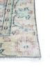 vintage green wool hand knotted Rug - Corner vintage green wool hand knotted Rug - Corner