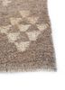 zuri beige and brown wool hand knotted Rug - Corner zuri beige and brown wool hand knotted Rug - Corner