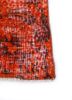 lacuna red and orange wool hand knotted Rug - Corner