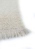 zuri ivory wool hand knotted Rug - Corner zuri ivory wool hand knotted Rug - Corner
