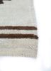 zuri ivory wool hand knotted Rug - Corner zuri ivory wool hand knotted Rug - Corner