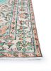 vintage green wool hand knotted Rug - Corner vintage green wool hand knotted Rug - Corner
