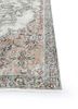 vintage beige and brown wool hand knotted Rug - Corner vintage beige and brown wool hand knotted Rug - Corner