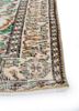 vintage beige and brown wool hand knotted Rug - Corner vintage beige and brown wool hand knotted Rug - Corner