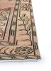 vintage red and orange wool hand knotted Rug - Corner vintage red and orange wool hand knotted Rug - Corner