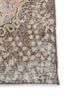 vintage red and orange wool hand knotted Rug - Corner vintage red and orange wool hand knotted Rug - Corner