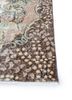 vintage beige and brown wool hand knotted Rug - Corner vintage beige and brown wool hand knotted Rug - Corner