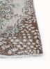 vintage beige and brown wool hand knotted Rug - Corner vintage beige and brown wool hand knotted Rug - Corner