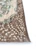vintage beige and brown wool hand knotted Rug - Corner vintage beige and brown wool hand knotted Rug - Corner