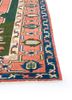 nuray red and orange wool hand knotted Rug - Corner nuray red and orange wool hand knotted Rug - Corner