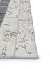 provenance grey and black wool hand knotted Rug - Corner