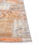 provenance red and orange wool hand knotted Rug - Corner