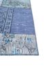 provenance blue wool hand knotted Rug - Corner provenance blue wool hand knotted Rug - Corner
