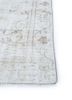 vintage ivory wool hand knotted Rug - Corner vintage ivory wool hand knotted Rug - Corner