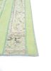 provenance green wool hand knotted Rug - Corner