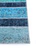 provenance blue wool hand knotted Rug - Corner provenance blue wool hand knotted Rug - Corner