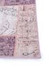 provenance pink and purple wool hand knotted Rug - Corner