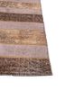 provenance beige and brown wool hand knotted Rug - Corner