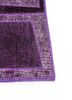 provenance pink and purple wool hand knotted Rug - Corner provenance pink and purple wool hand knotted Rug - Corner