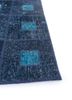 provenance blue wool hand knotted Rug - Corner provenance blue wool hand knotted Rug - Corner