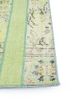 provenance green wool hand knotted Rug - Corner provenance green wool hand knotted Rug - Corner