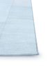 provenance blue wool hand knotted Rug - Corner provenance blue wool hand knotted Rug - Corner