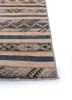 provenance red and orange wool hand knotted Rug - Corner