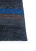 provenance grey and black wool hand knotted Rug - Corner