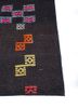 provenance grey and black wool hand knotted Rug - Corner provenance grey and black wool hand knotted Rug - Corner