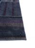 provenance grey and black wool hand knotted Rug - Corner provenance grey and black wool hand knotted Rug - Corner