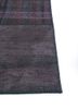 provenance grey and black wool hand knotted Rug - Corner
