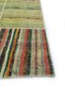 provenance green wool hand knotted Rug - Corner