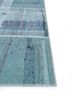 provenance blue wool hand knotted Rug - Corner provenance blue wool hand knotted Rug - Corner
