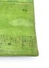 provenance green wool hand knotted Rug - Corner provenance green wool hand knotted Rug - Corner