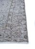 vintage grey and black wool hand knotted Rug - Corner vintage grey and black wool hand knotted Rug - Corner
