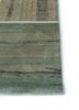 provenance green wool hand knotted Rug - Corner